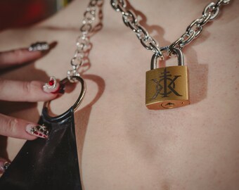 KVROKVLT Padlock Necklace