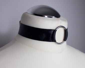 BLVCK Latex Choker | Buckle clasp | Custom Made To Fit | Alternative - Goth - Punk - Fashion