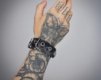 BVND Latex Bracelet Wrist Cuff With Buckle Fastenings (x2 Set ) |  Custom Made To Fit