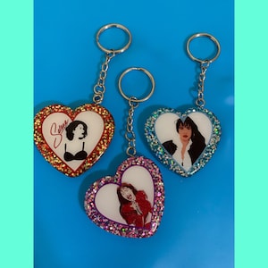 Selena Custom Keychain