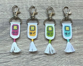 Game Boy Color Woven Keychain