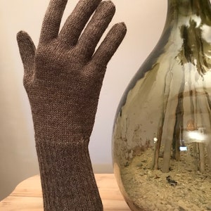 Alpaca wool gloves