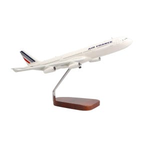 Airbus A340-300 Air France Large Mahogany Model