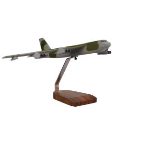 Boeing B-52 Stratofortress (Camoflage) Large Mahogany Model
