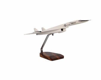 North American XB-70 Valkyrie Large Mahogany Model
