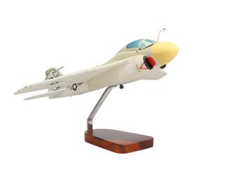 Grumman A-6A Intruder Large Mahogany Model