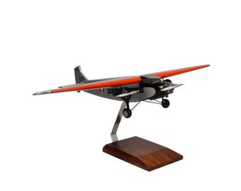 Ford 5-AT Tri-Motor Large Mahogany Model