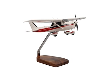 Cessna 150/152 Modelo grande de caoba