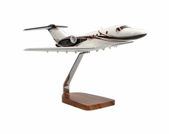 Cessna Citation CJ4 Gen2 Clear Canopy Large Mahogany Model
