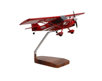 Greg Koontz Airshows Xtreme Decathlon Large Mahogany Model