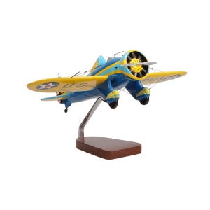 Boeing P-26A Peashooter Large Mahogany Model
