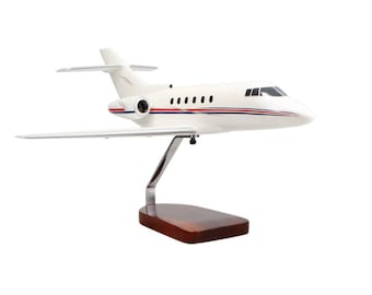 Hawker 750 Large Mahogany Model