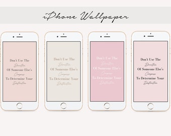 Pink Wallpaper Iphone Quotes Etsy