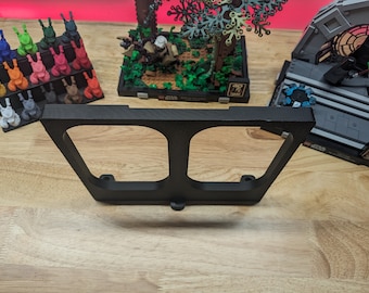 Floating Shelf Wall Mount compatible with Lego Star Wars Diorama Sets