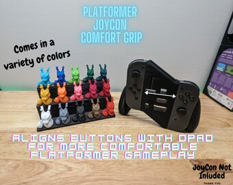 Platformer Comfort Grip Compatibel met Switch JoyCon