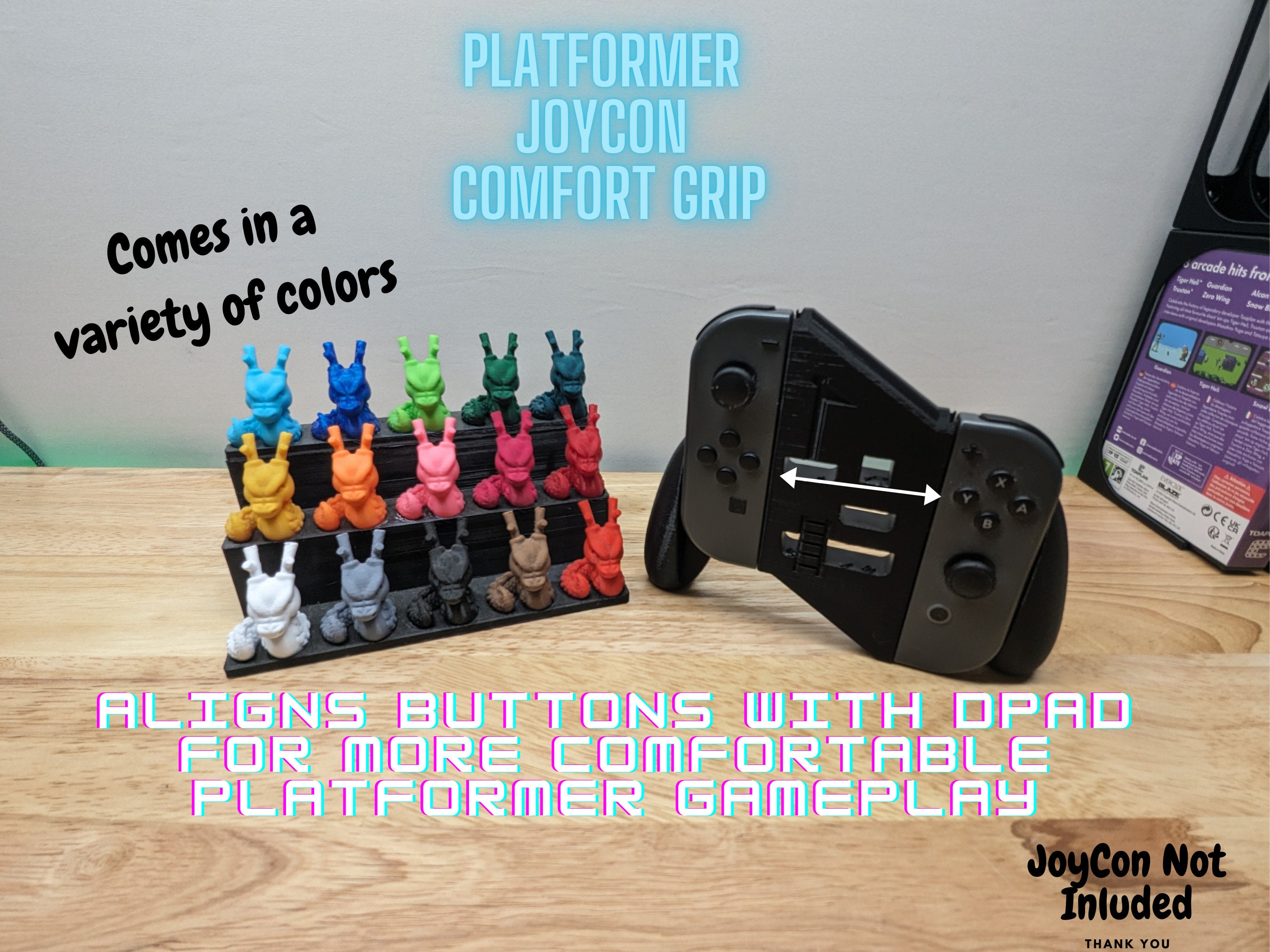 Platformer Comfort Grip Compatible With Switch Joycon - Etsy