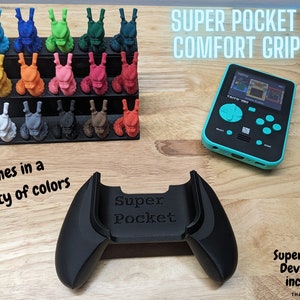 Agarre súper cómodo de bolsillo