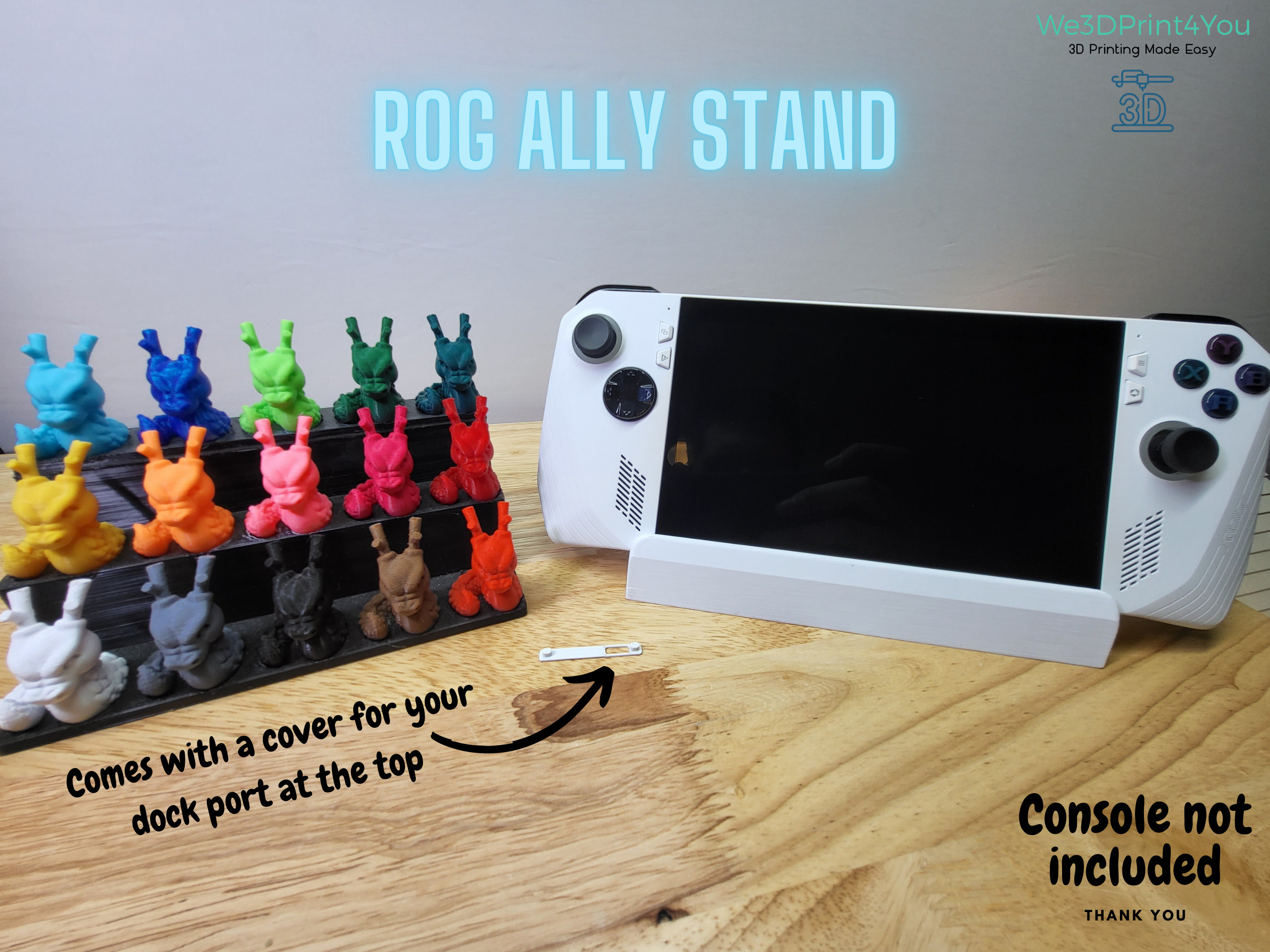 ROG Ally Stand and Docking Port Dust Cover -  Israel