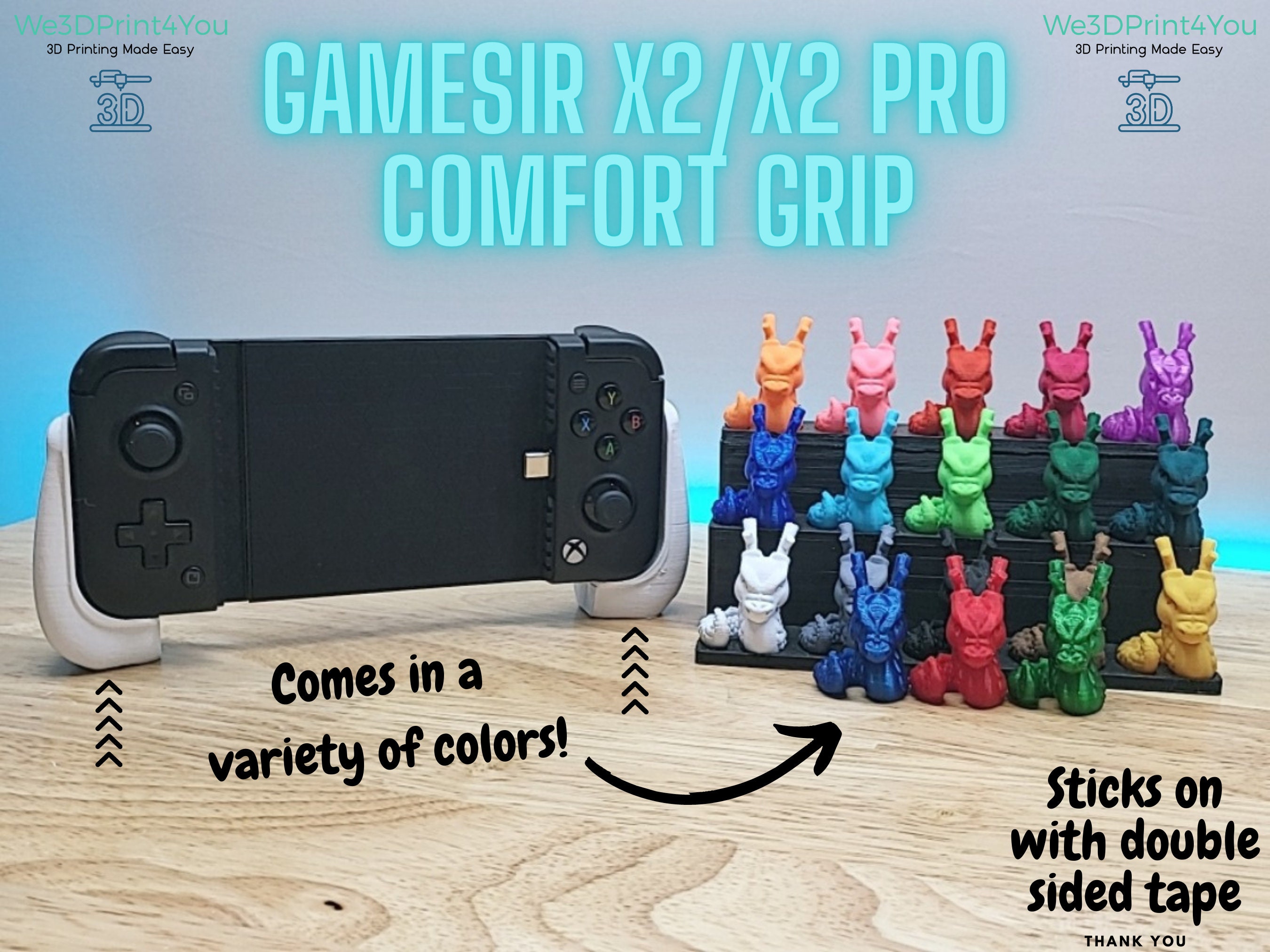 Gamesir X2 (Pro) Ergo Grip by bassderek, Download free STL model