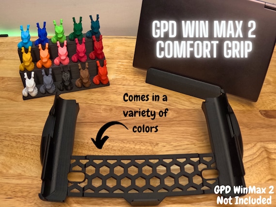 GPD Win Max 2 (2022-2025) コンフォートグリップ／縦置きスタンド