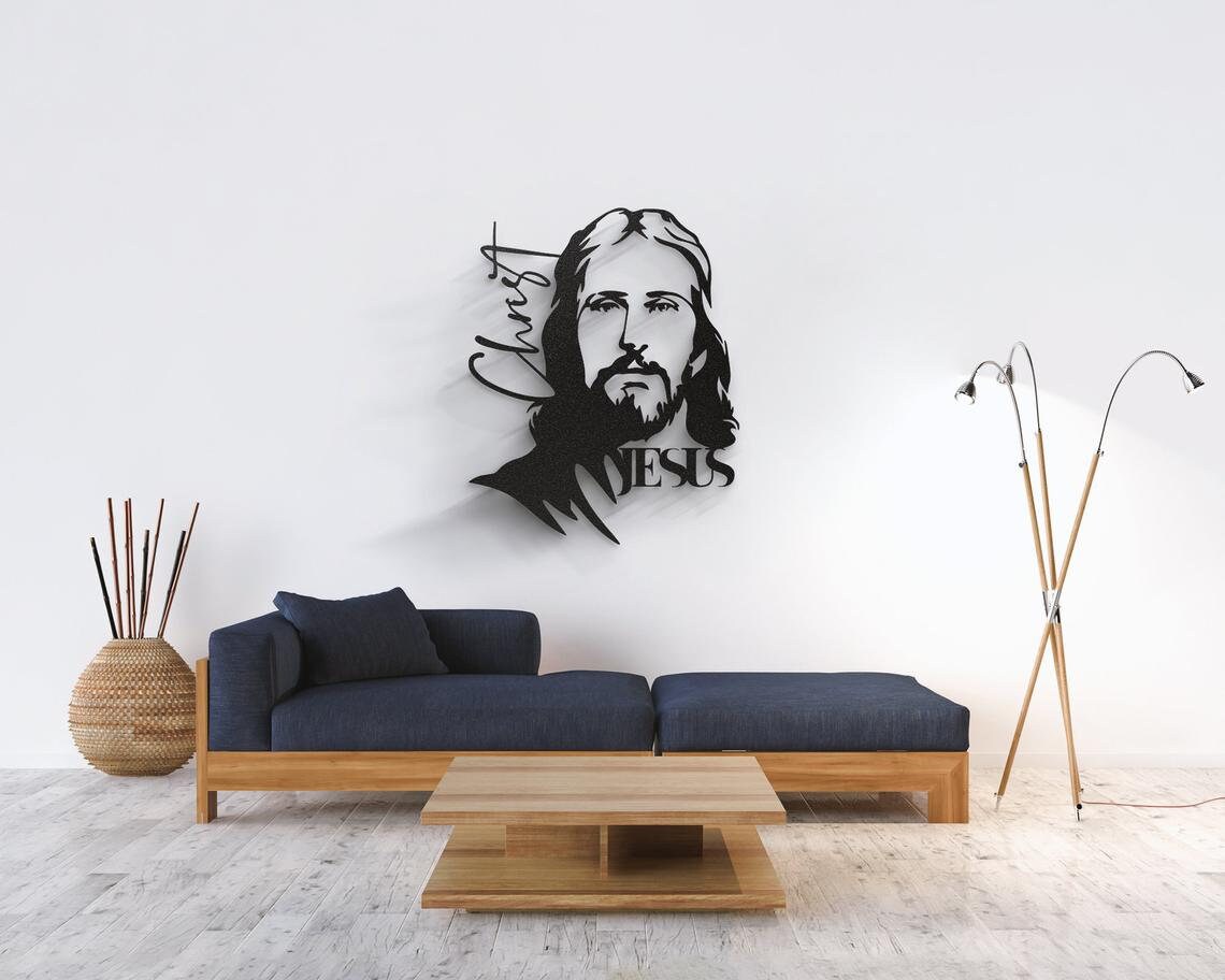 Jesus Metal Wall Art Metal Wall Decor Last Supper Art Metal Etsy