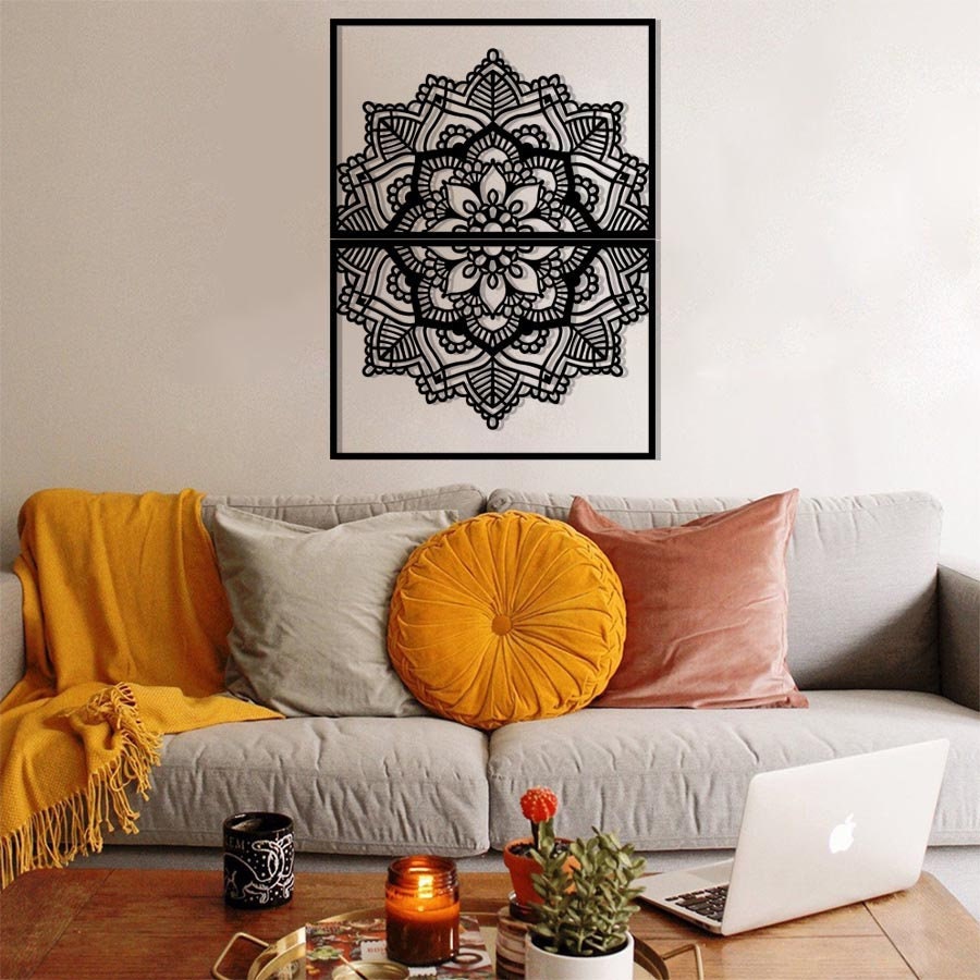Xl Mandala decor - Metal