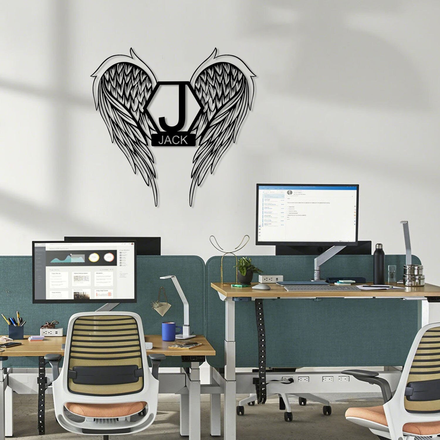 Personalized metal Angel