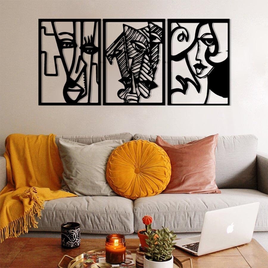 metal Wall Art Set, metal