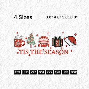 Just a Girl Who Loves Christmas Embroidery Design Holiday Machine File