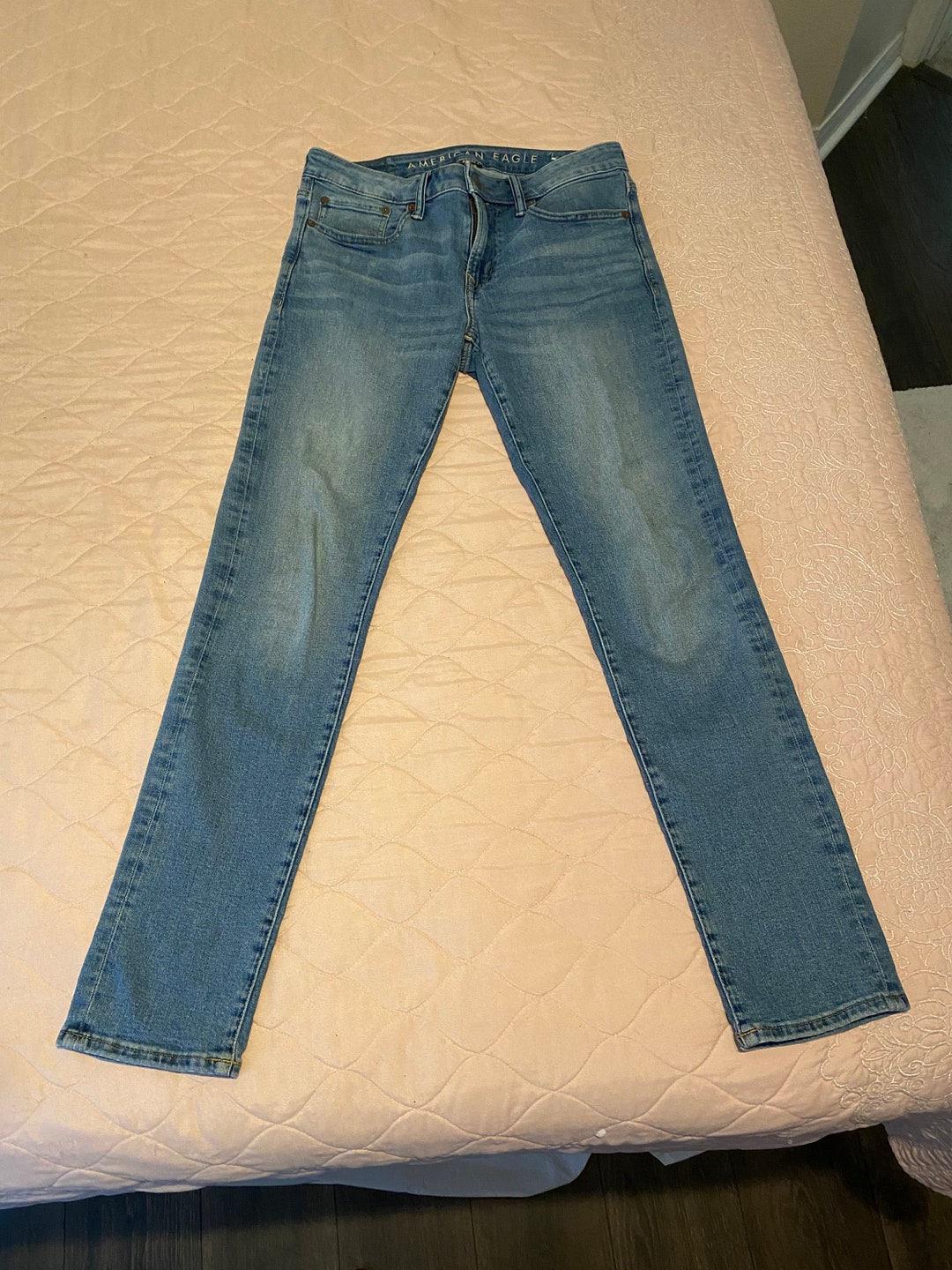 American Eagle Mens Skinny Jeans Size 31/32 Etsy