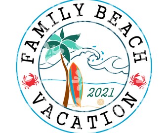 Download Family Beach Vacation Svg Etsy