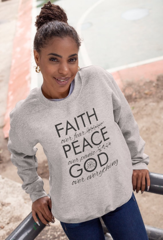 God over top everything hoodie