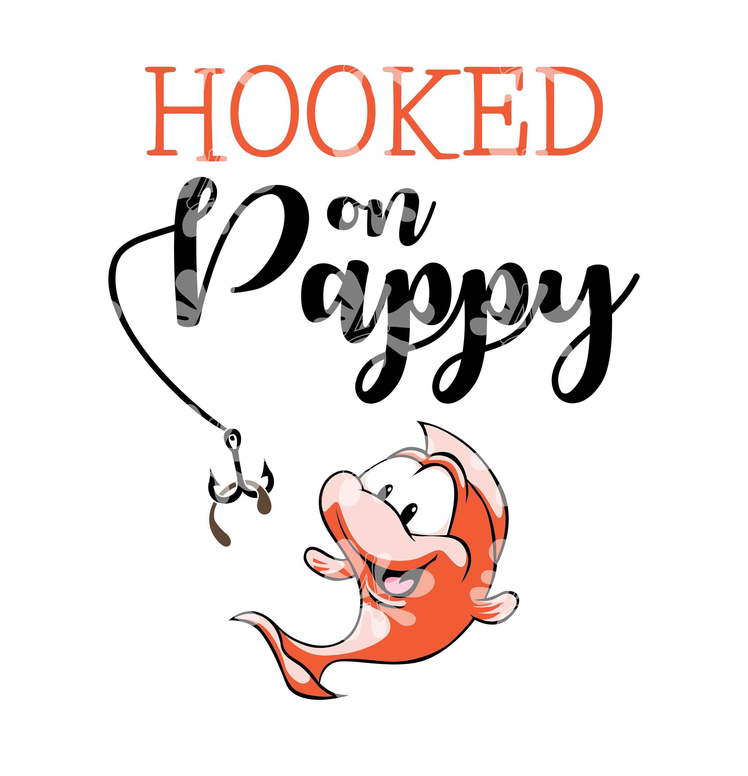 Free Free 80 Fishing Svg Hooked On Papa Svg SVG PNG EPS DXF File