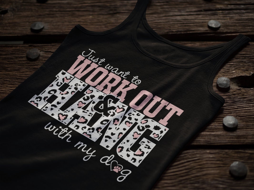 Dog Workout SVG Workout Shirts 