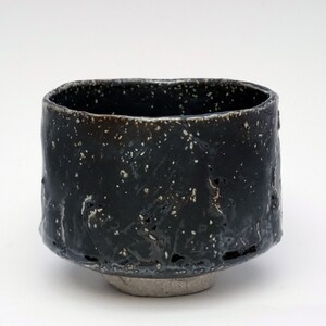 Chawan Matt Black- Ceramic Tea Bowl