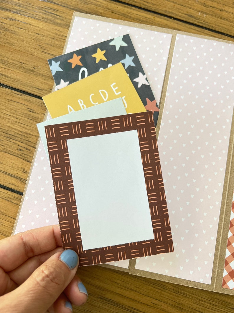 Handmade Cardstock Folio Scrapbook Album 6x8 Great Gift Etsy