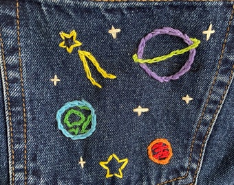 AEAE■Heart Embroidery Jeans ■送料込 MUSINSA | AEAE Heart Embroidery Jeans-[BROWN]
