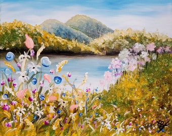 Spring Mountain Meadow - DIY Paint Kit