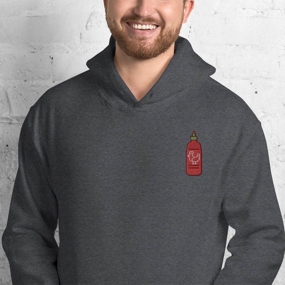 Sriracha Hoodie Cotton Long Sleeve Sriracha Sauce Huy Fong, 50 OFF