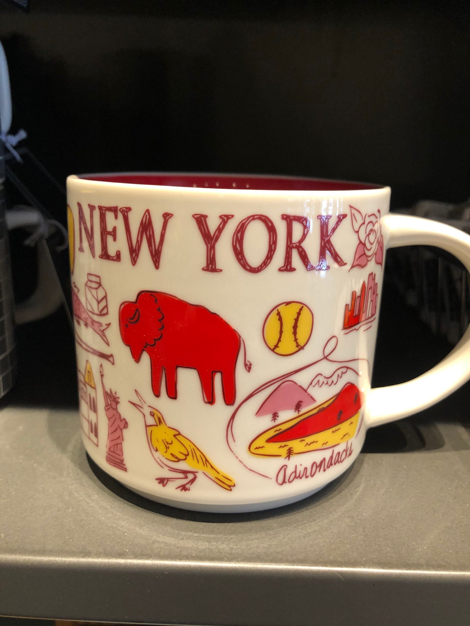 New York City Starbucks Scenic mug Etsy