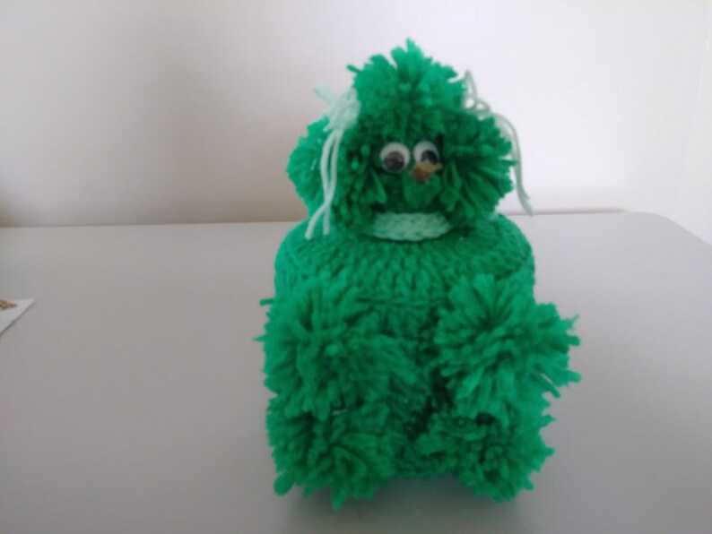 Vintage Crochet Poodle toilet paper cover Christmas Gift Etsy