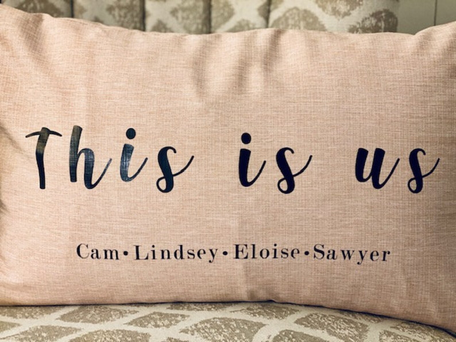 This is Us Personalized Pillow Etsy