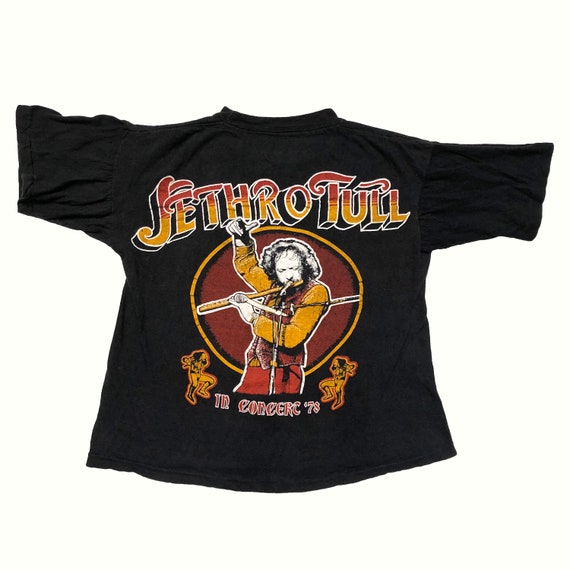 Jethro Tull Concert Tour Tee 1978 Original Vintag… - image 2