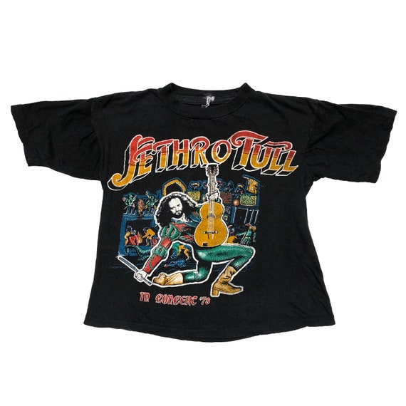 Jethro Tull Concert Tour Tee 1978 Original Vintag… - image 1