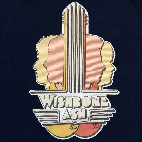 Wishbone Ash Original Vintage Promotional T-Shirt 
