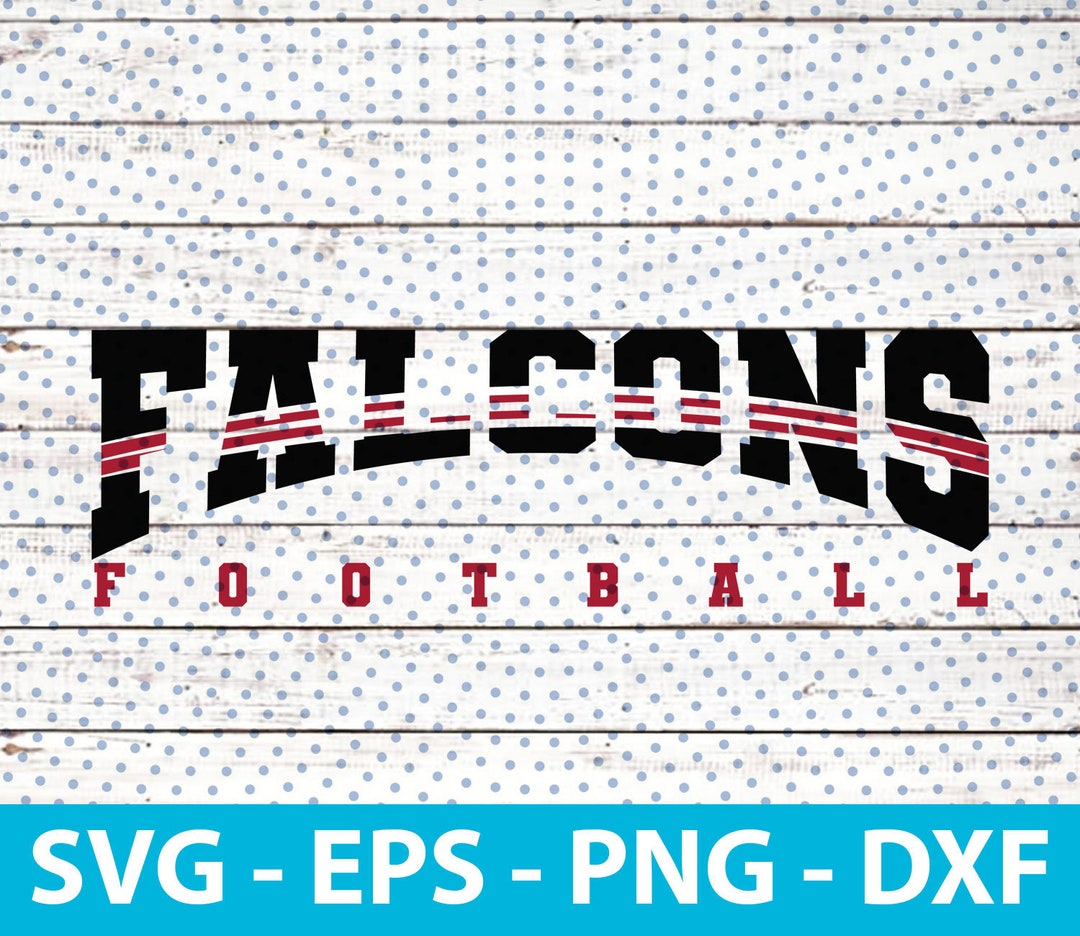 Falcons Football Svg, Mascot for Football Team, Instant Download, Svg
