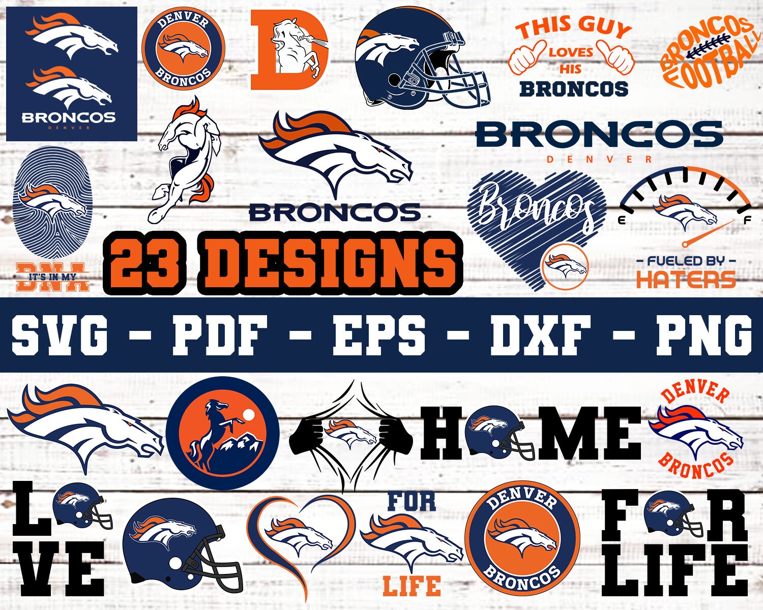 Denver Broncos Svg Bundle, Broncos Svg, Denver Broncos Logo, Denver B…