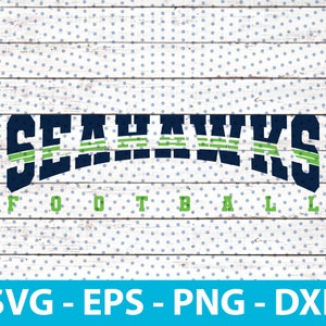 Seahawks Football Svg, Mascot For Football Team, Instant Download, Svg, Eps, Png, Dxf, Pdf file