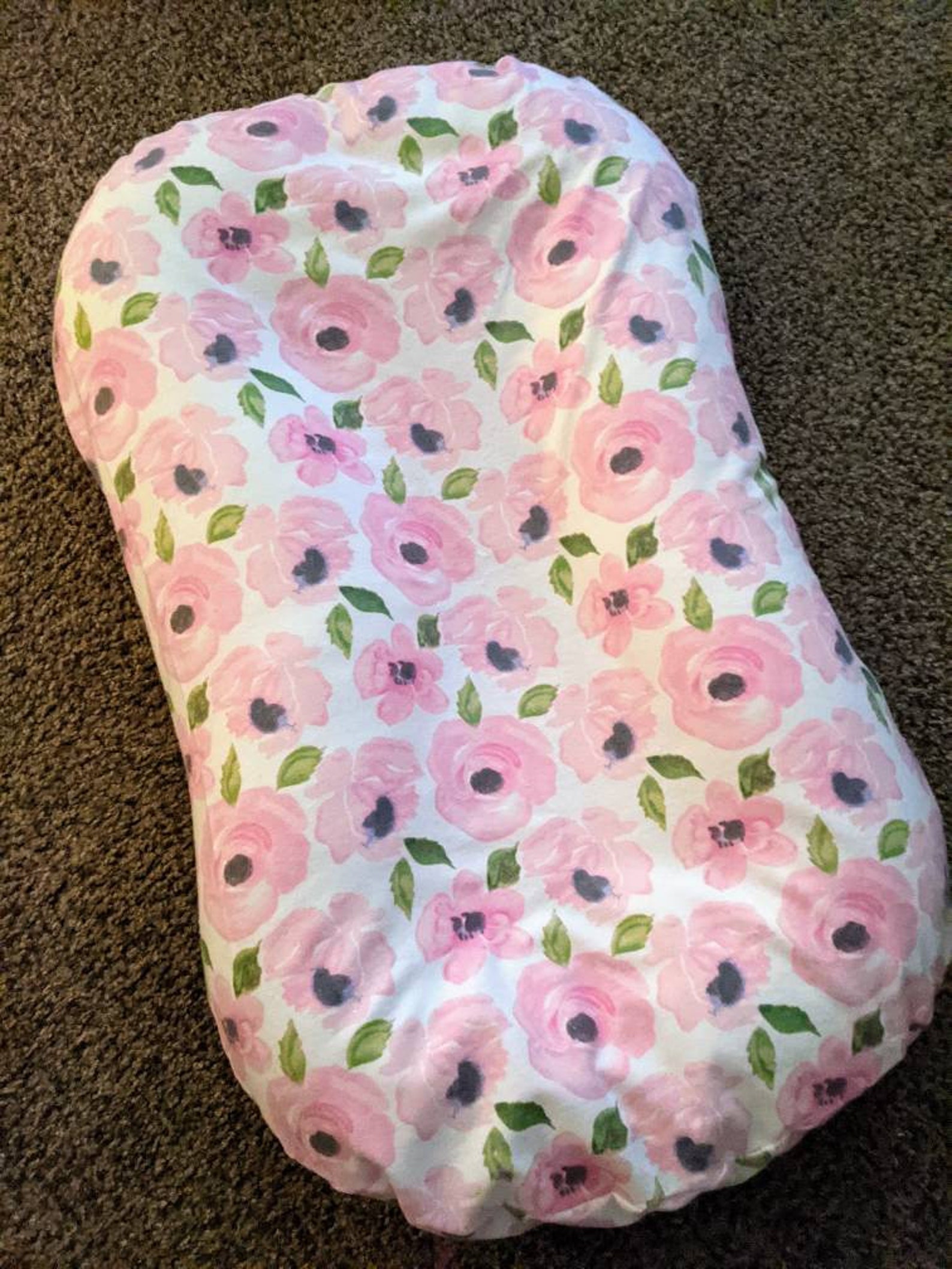 Infant snuggle me pillow cover Etsy