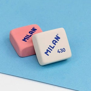 MILAN Eraser Rubber set of 4